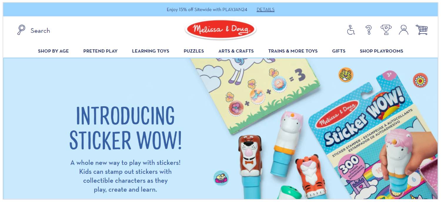 tienda de juguetes en línea